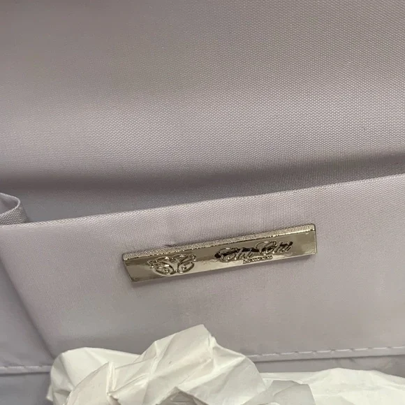 RARE NWT Free People/CHI CHI LONDON Metallic Tote - Picture 4 of 7